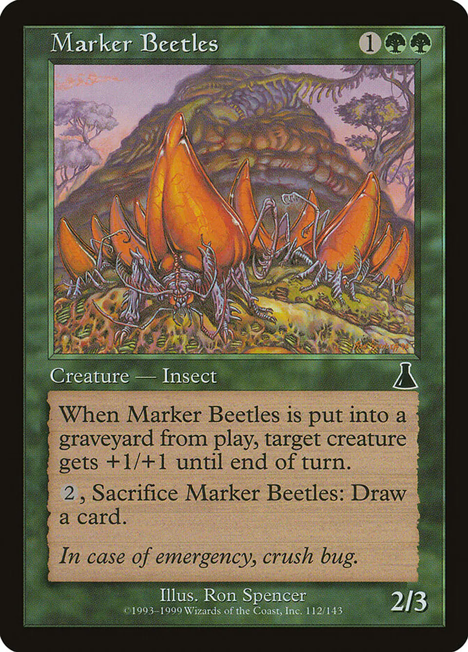 Marker Beetles (Retro Frame) 1
