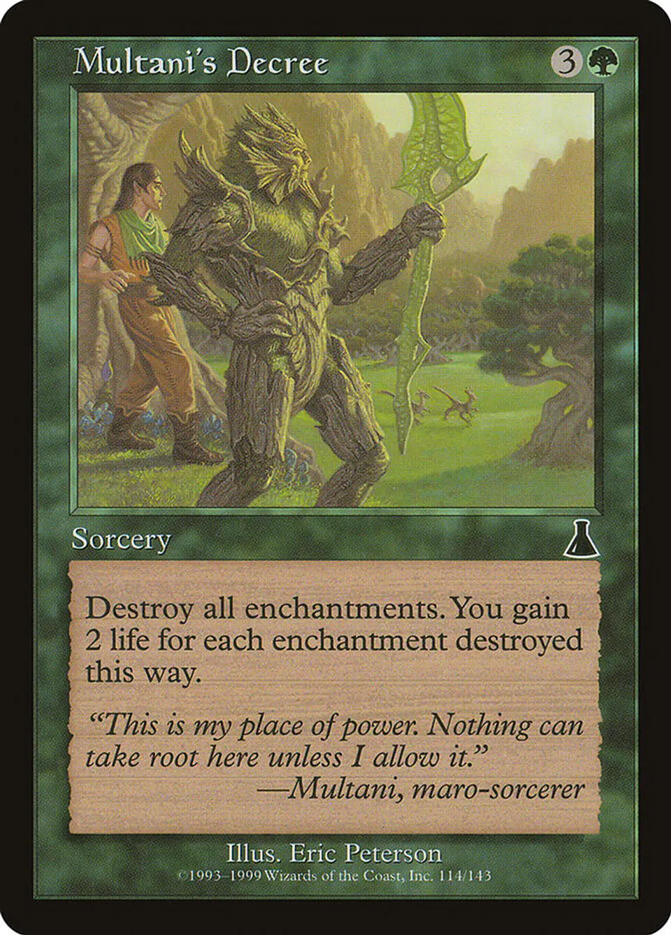Multani's Decree (Retro Frame) 1