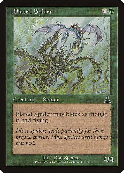 Plated Spider (Retro Frame)