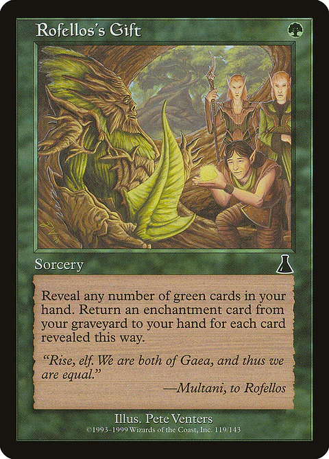 Rofellos's Gift (Retro Frame)