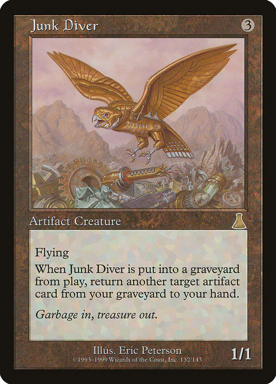 Junk Diver (Retro Frame) 1