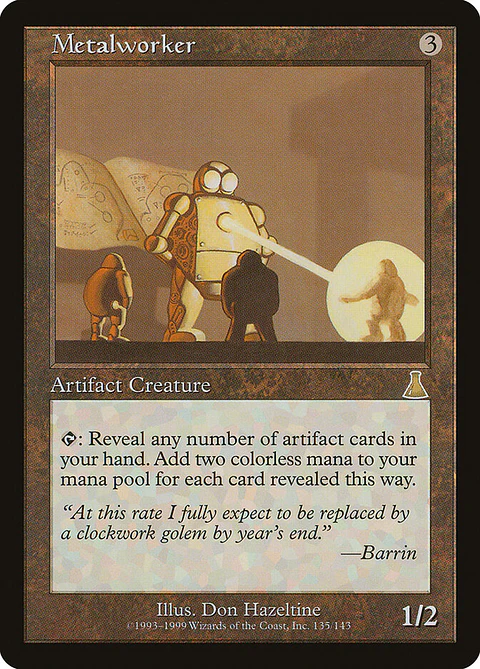 Metalworker (Retro Frame)