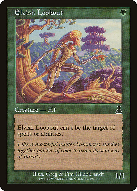 Elvish Lookout (Retro Frame)