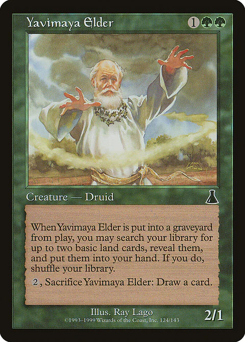 Yavimaya Elder (Retro Frame)