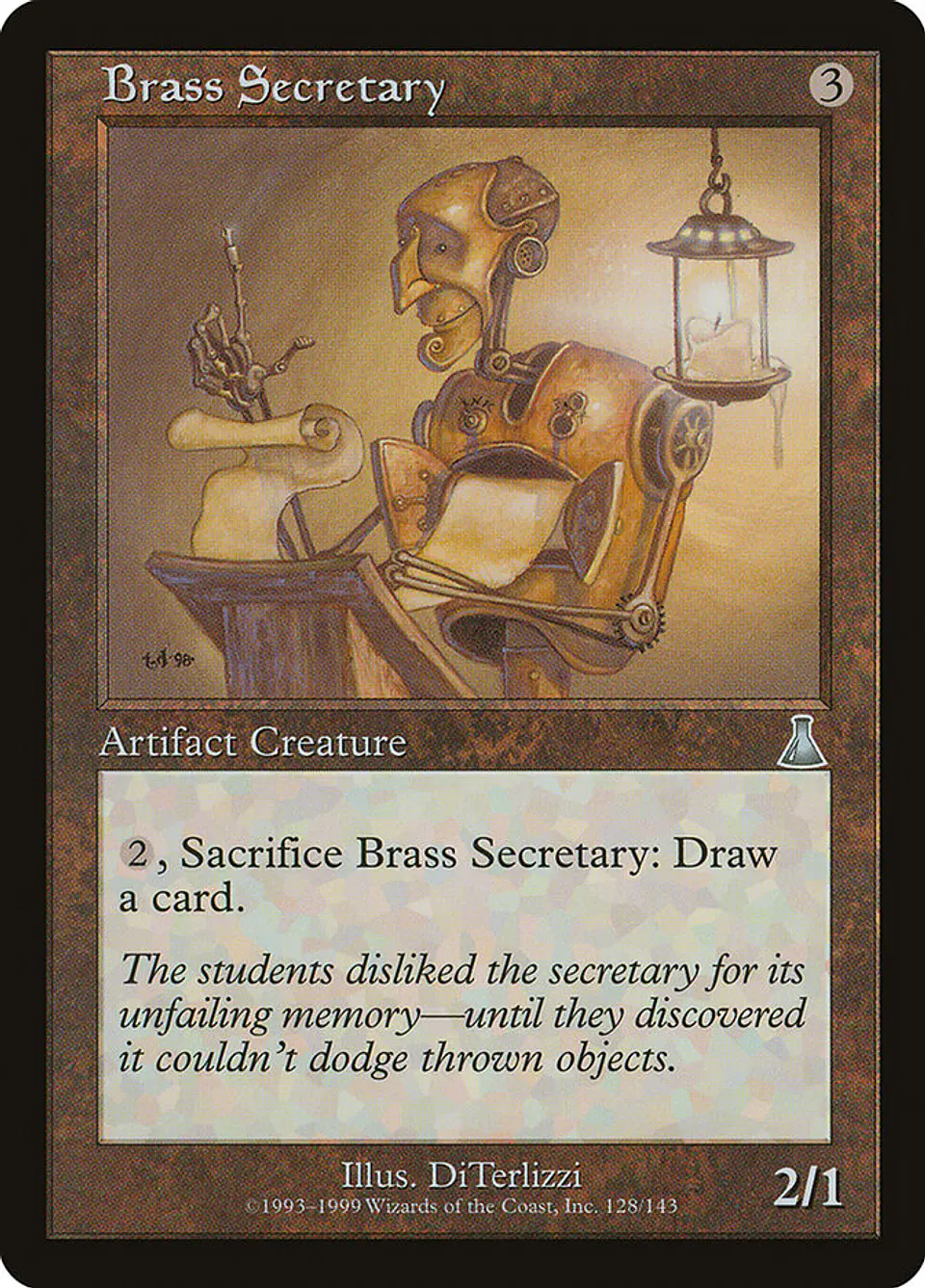 Brass Secretary (Retro Frame) 1
