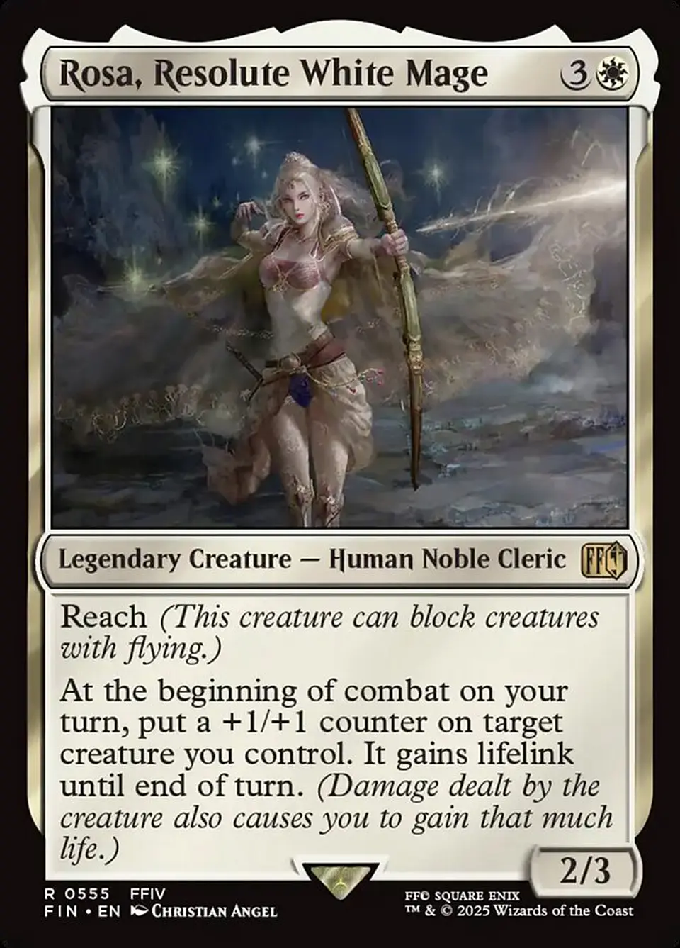 Rosa, Resolute White Mage 1