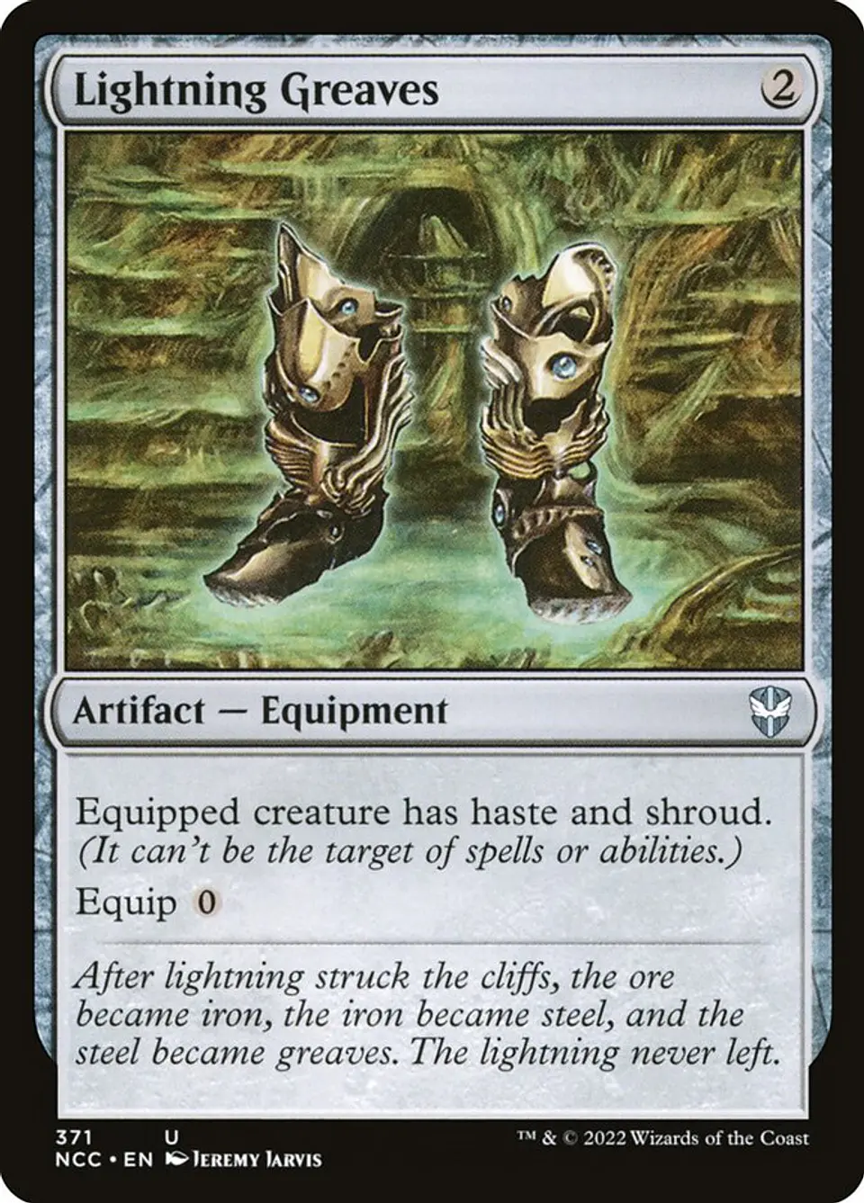 Lightning Greaves 1