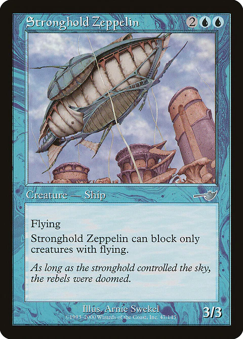 Stronghold Zeppelin (Retro Frame)