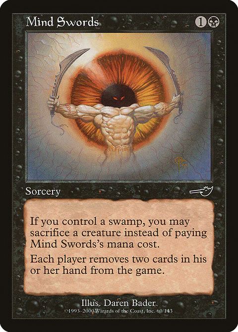 Mind Swords (Retro Frame)