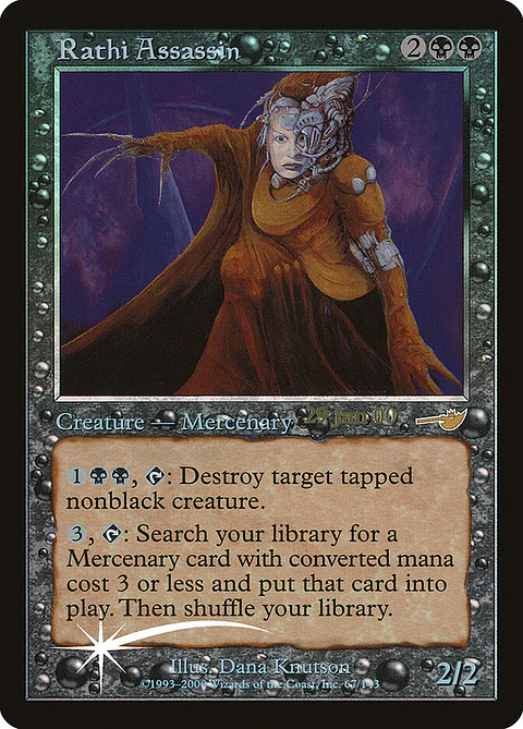 Rathi Assassin (Pre-release) (Retro Frame)