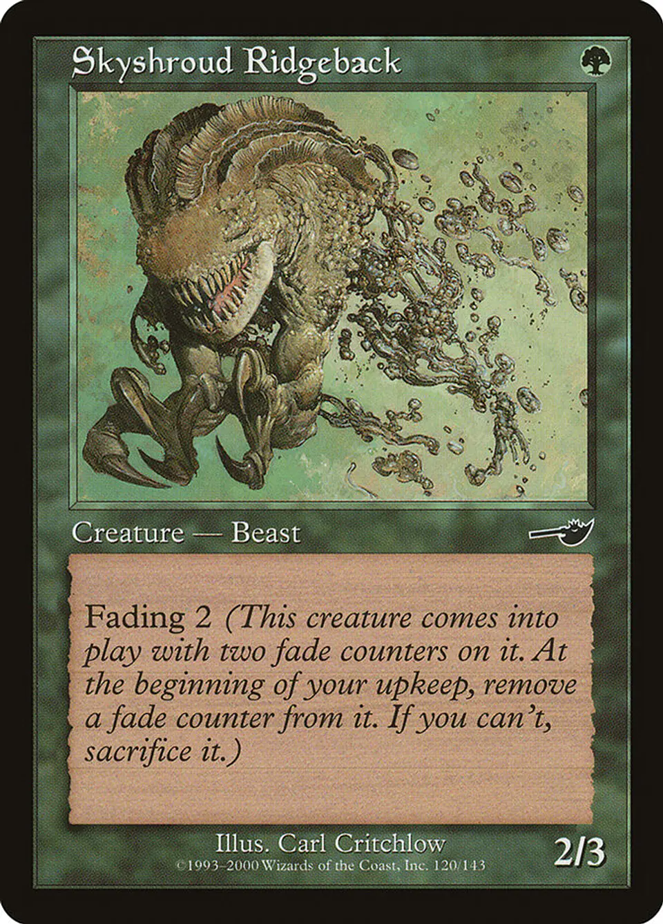 Skyshroud Ridgeback (Retro Frame) 1