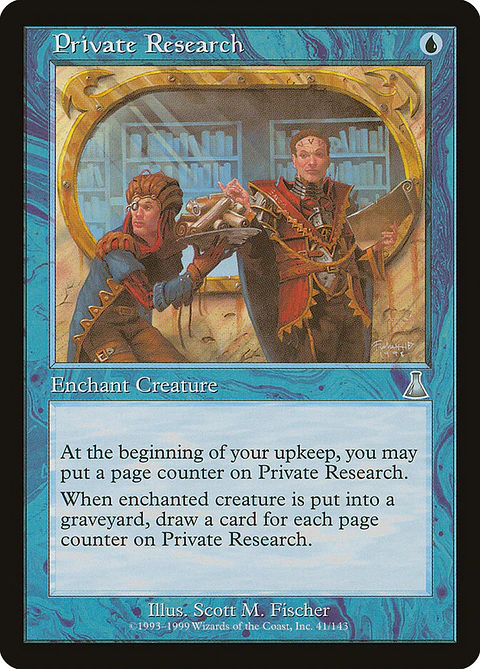 Private Research (Retro Frame)