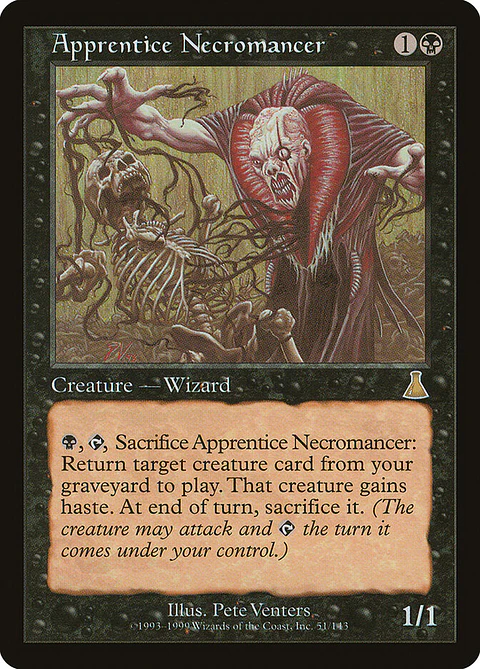 Apprentice Necromancer (Retro Frame)