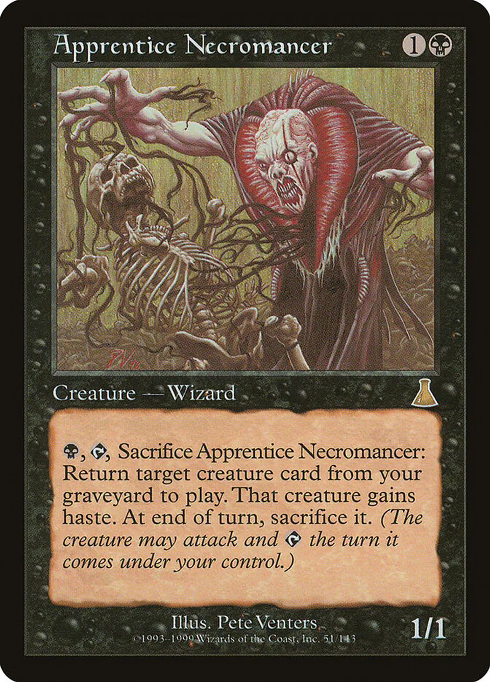 Apprentice Necromancer (Retro Frame) 1