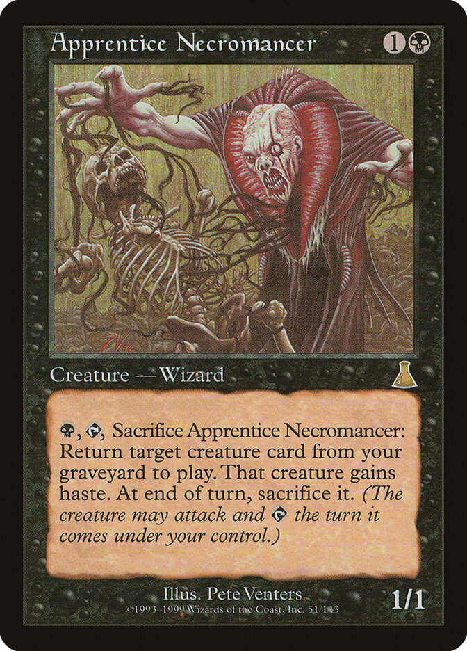 Apprentice Necromancer (Retro Frame)