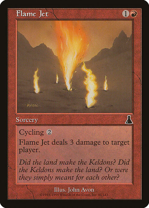Flame Jet (Retro Frame)