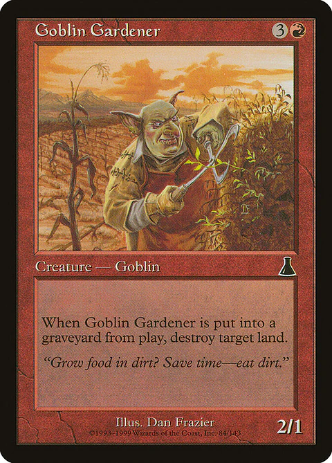 Goblin Gardener (Retro Frame)
