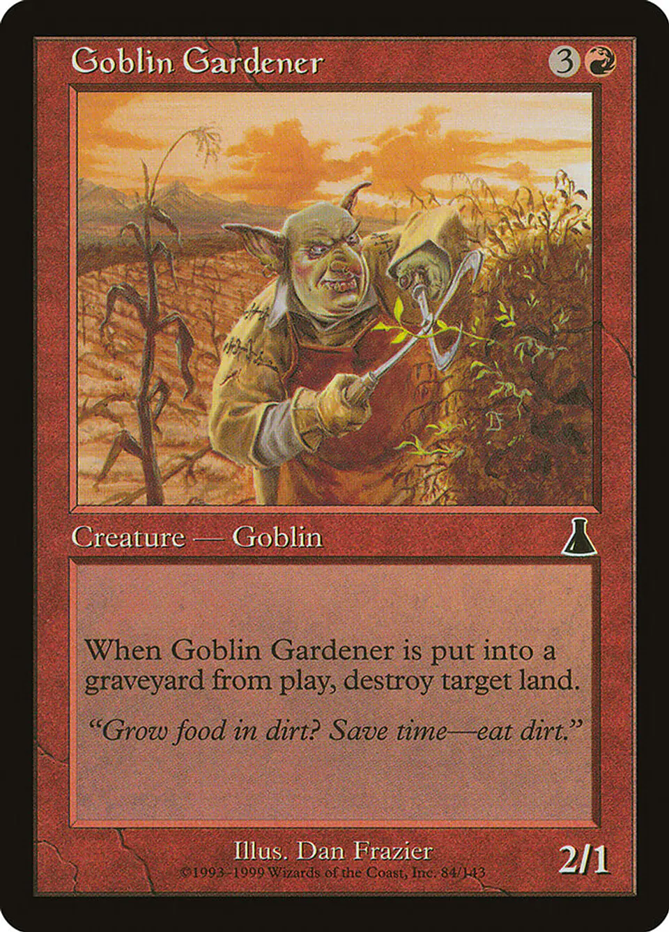Goblin Gardener (Retro Frame) 1