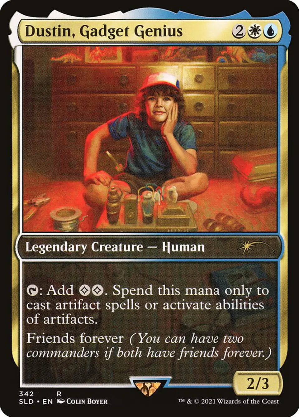 Hargilde, Kindly Runechanter (Full Art) 1