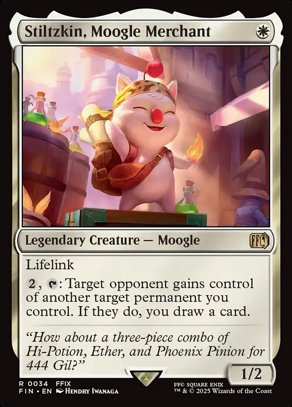 Stiltzkin, Moogle Merchant 1