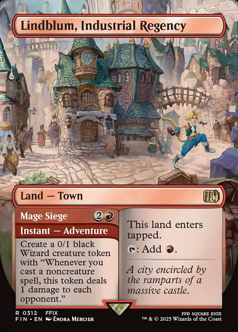 Lindblum, Industrial Regency // Mage Siege (Borderless) 1