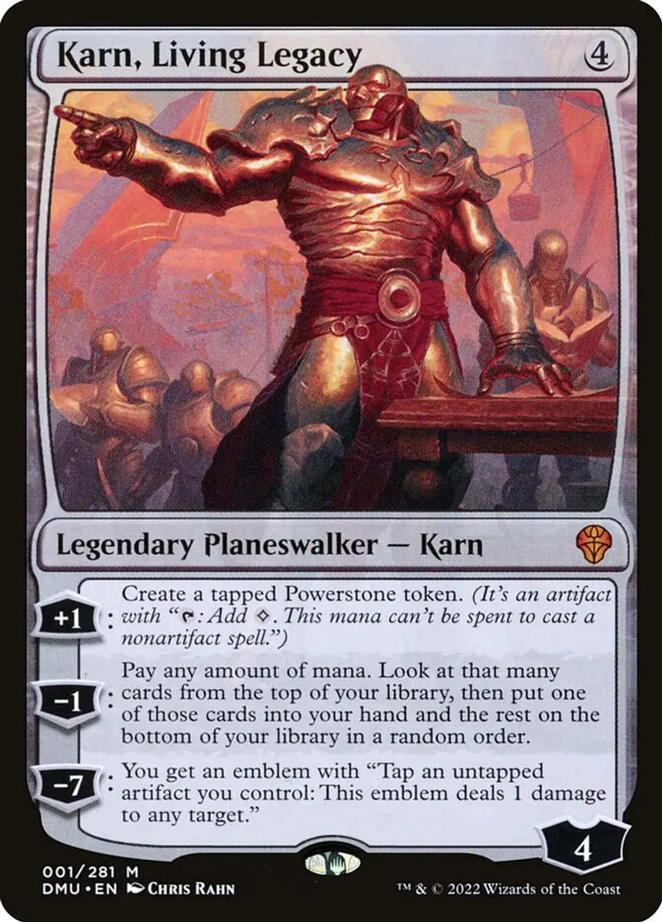 Karn, Living Legacy 1