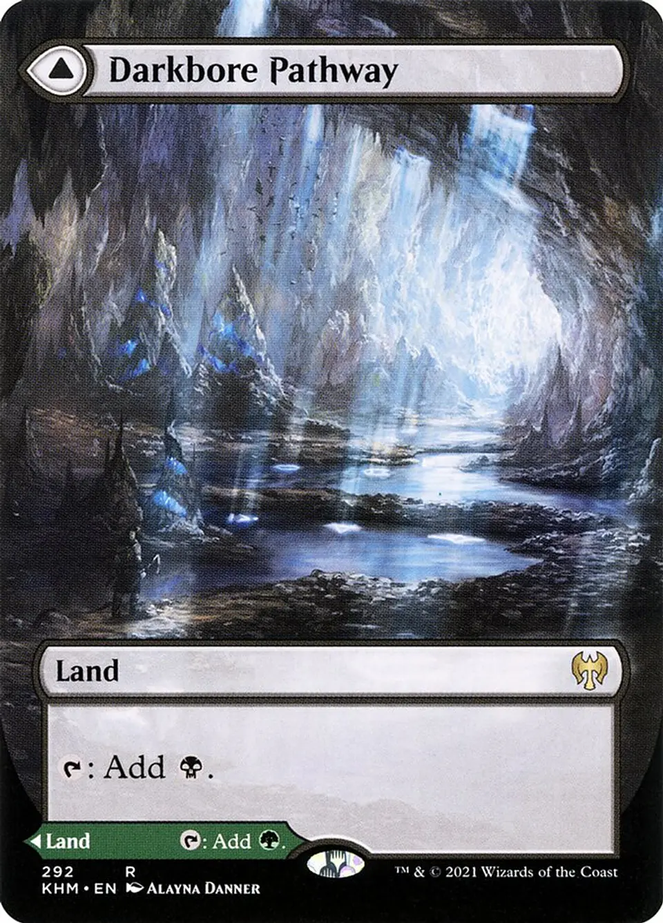 Darkbore Pathway // Slitherbore Pathway (Borderless) 1