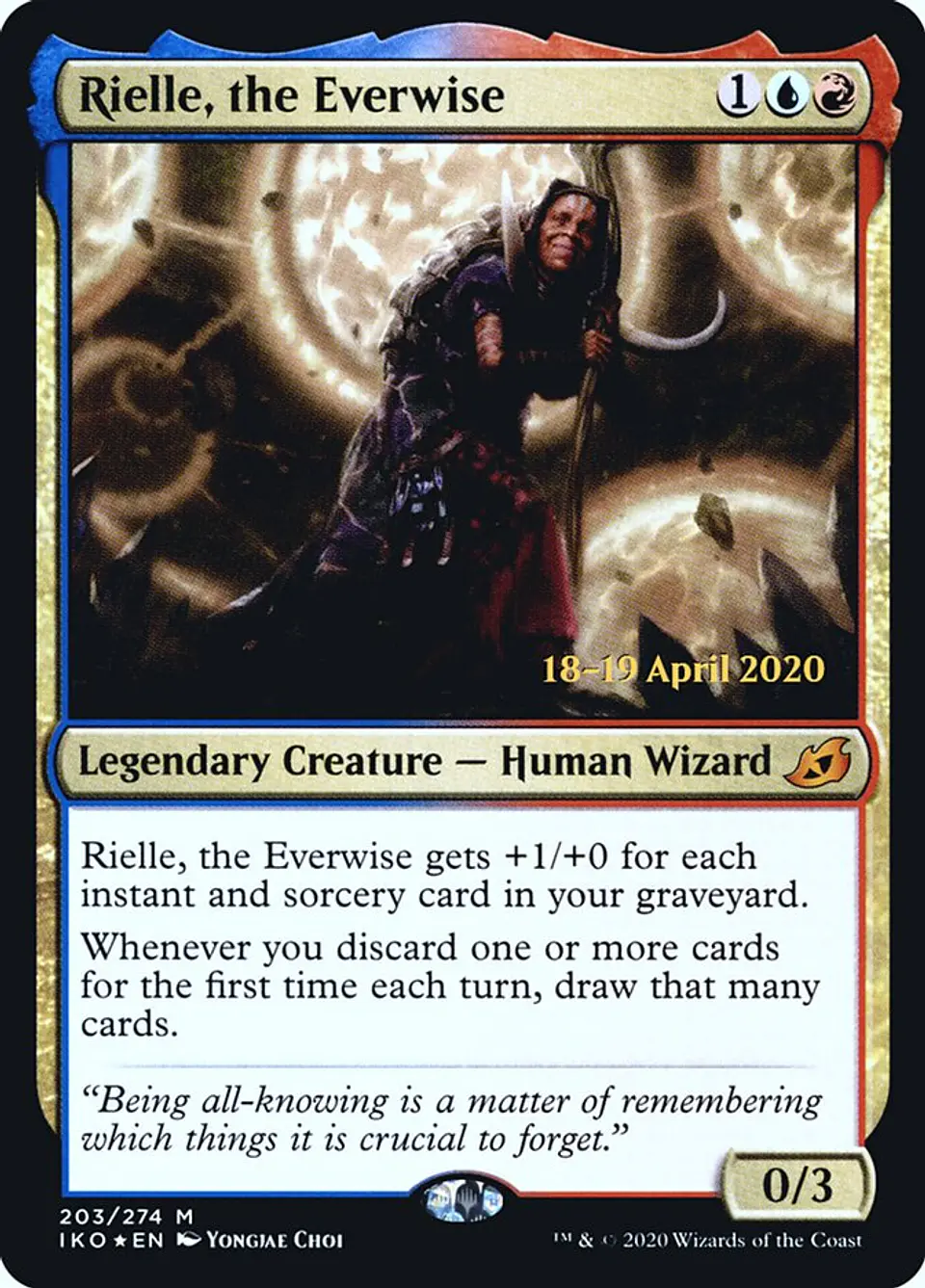 Rielle, the Everwise (Pre-release) 1