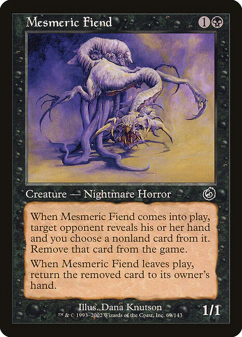 Mesmeric Fiend (Retro Frame)
