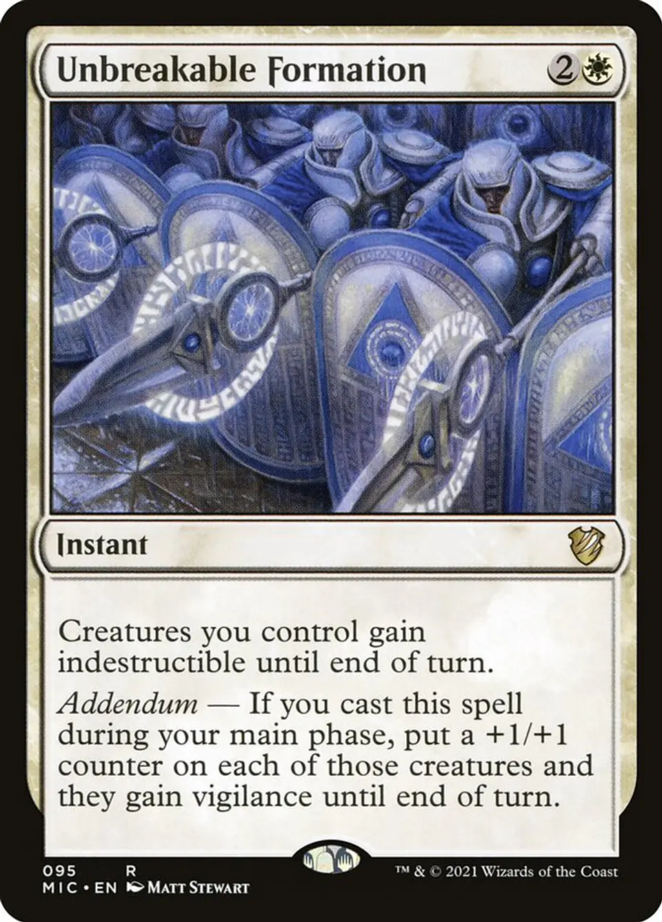 Unbreakable Formation 1