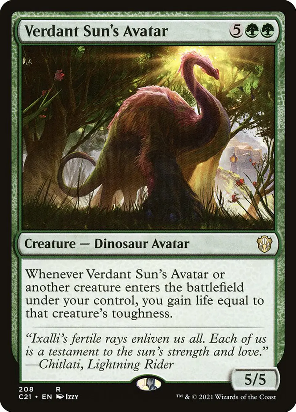 Verdant Sun's Avatar 1