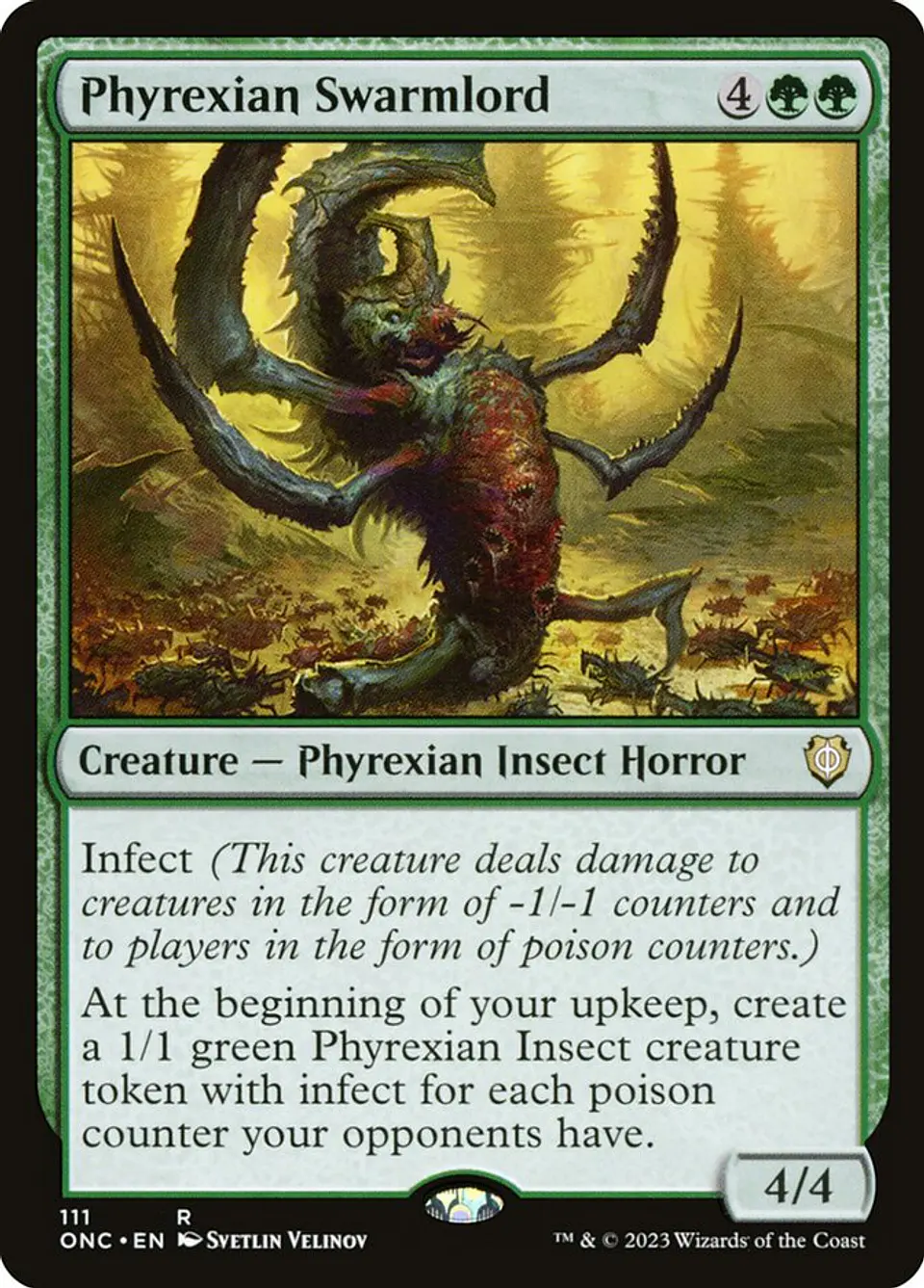 Phyrexian Swarmlord 1