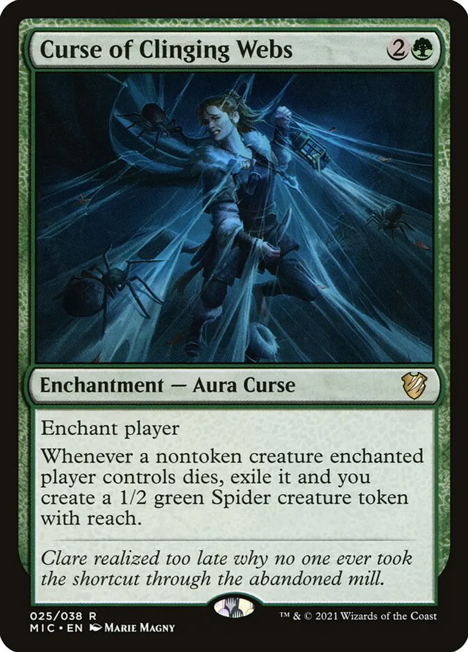Curse of Clinging Webs 1