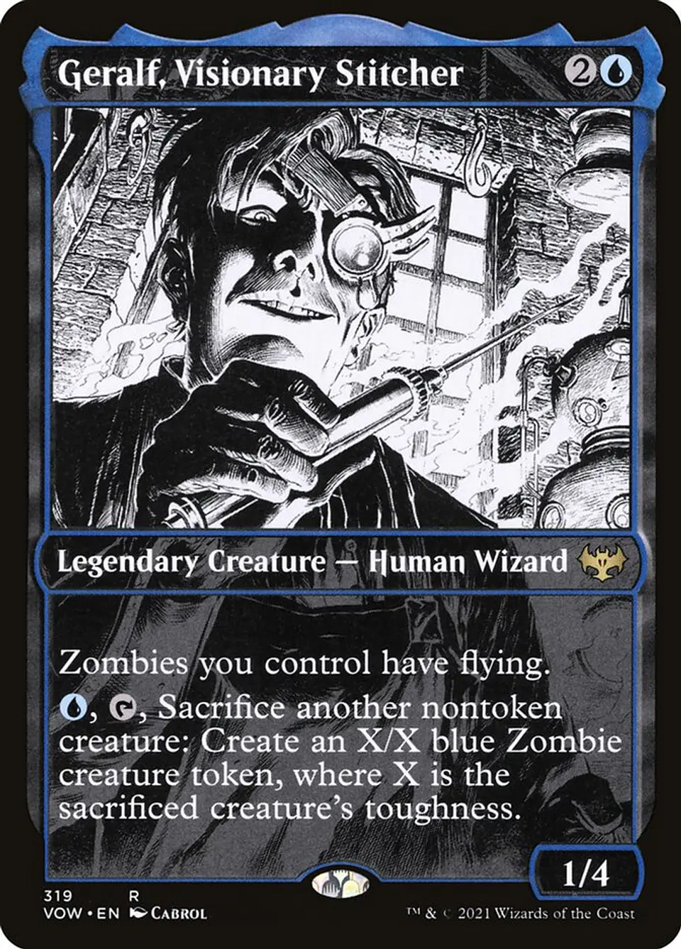 Geralf, Visionary Stitcher (Showcase) 1