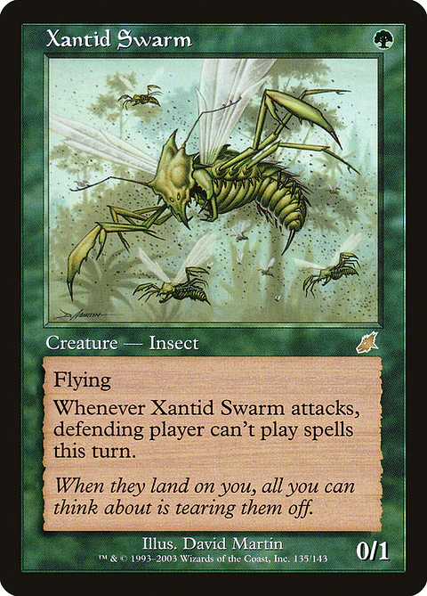 Xantid Swarm (Retro Frame)