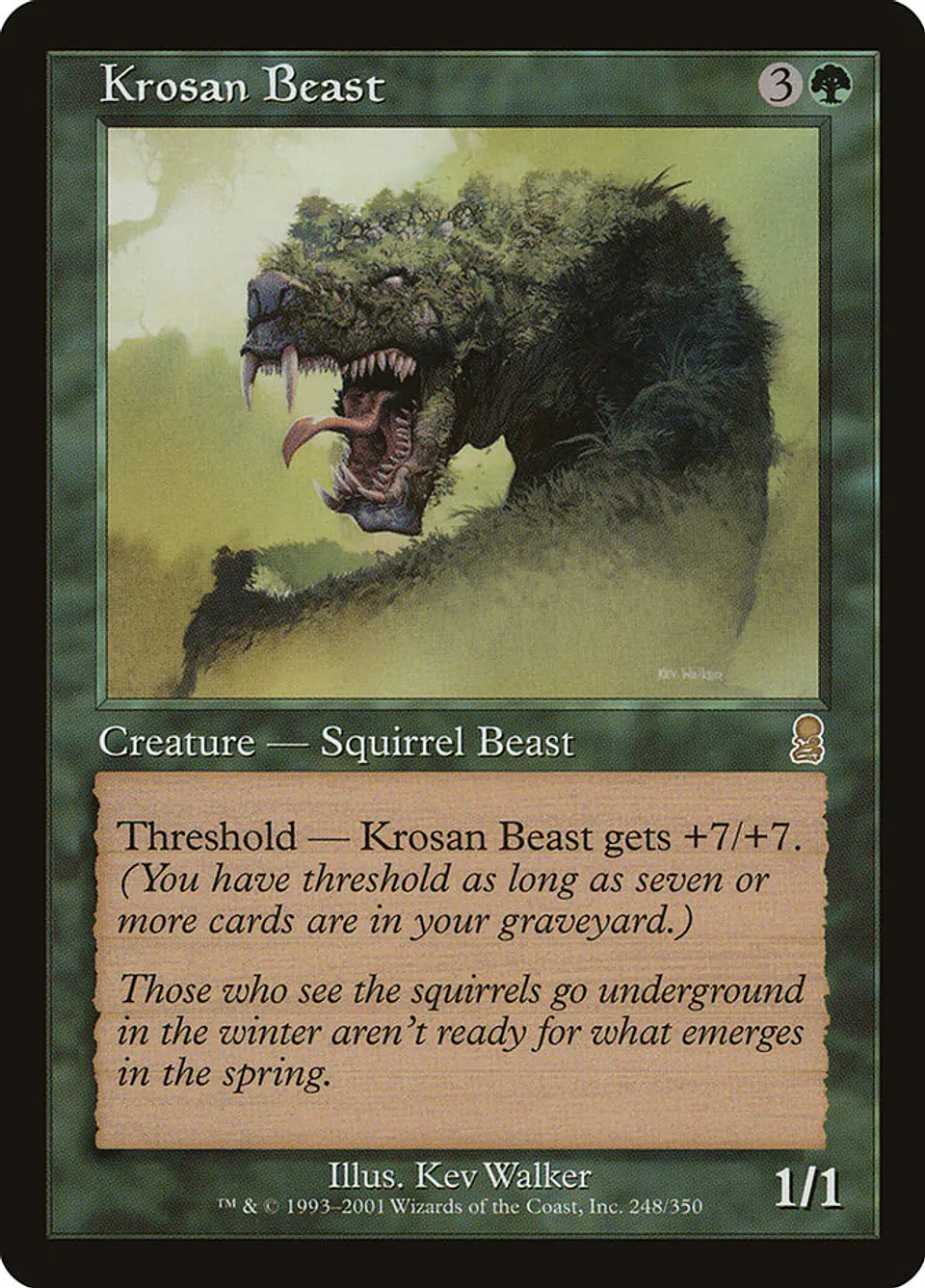 Krosan Beast (Retro Frame) 1