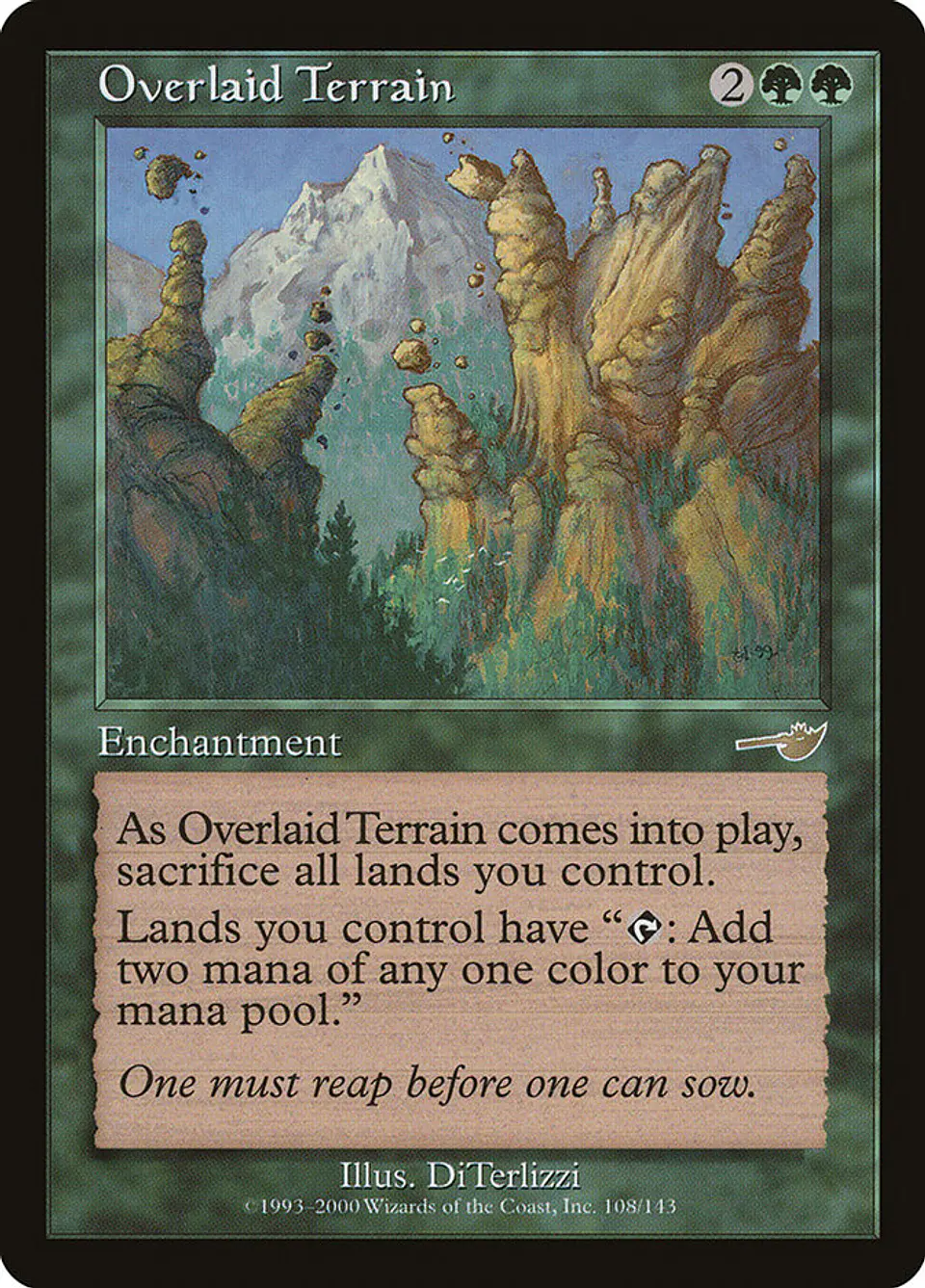 Overlaid Terrain (Retro Frame) 1