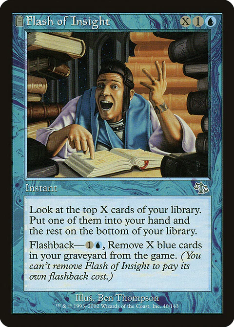 Flash of Insight (Retro Frame)