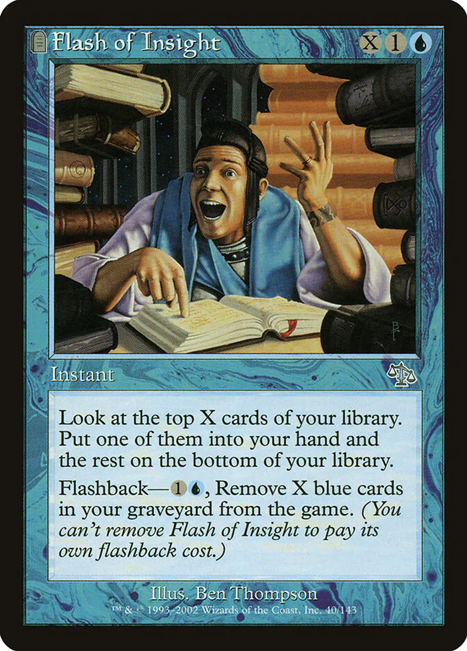 Flash of Insight (Retro Frame) 1