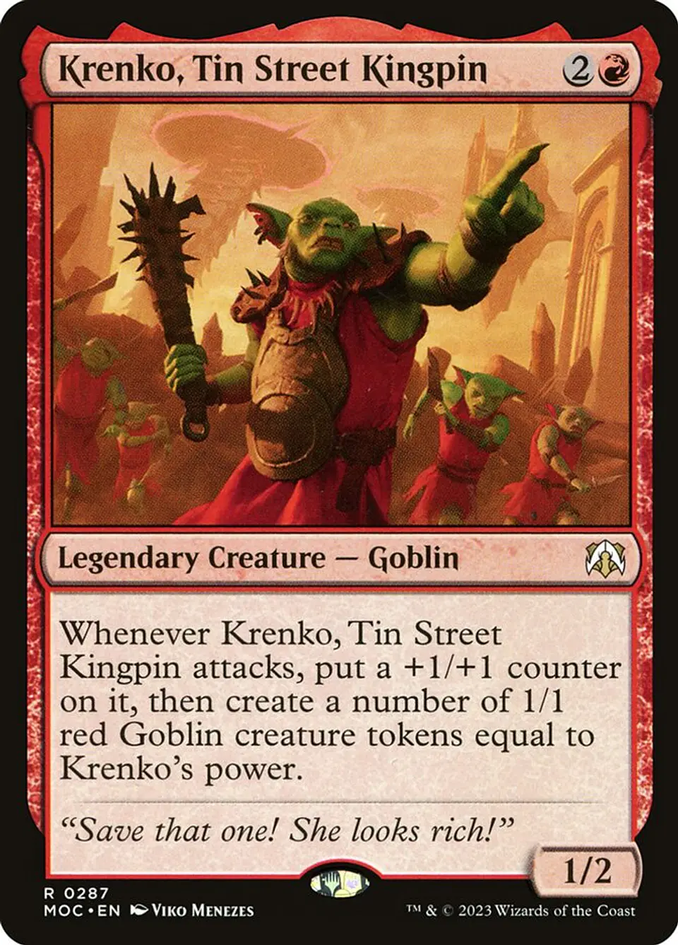Krenko, Tin Street Kingpin 1
