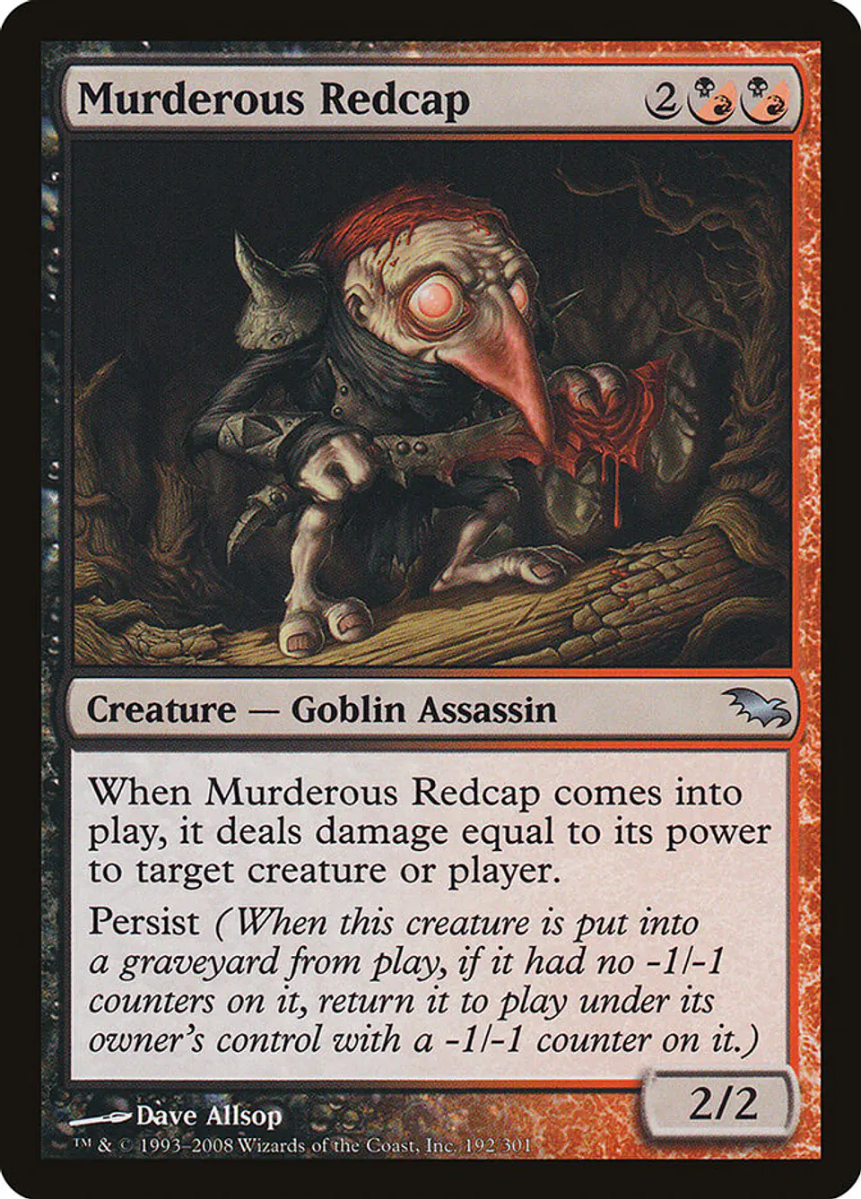 Murderous Redcap 1
