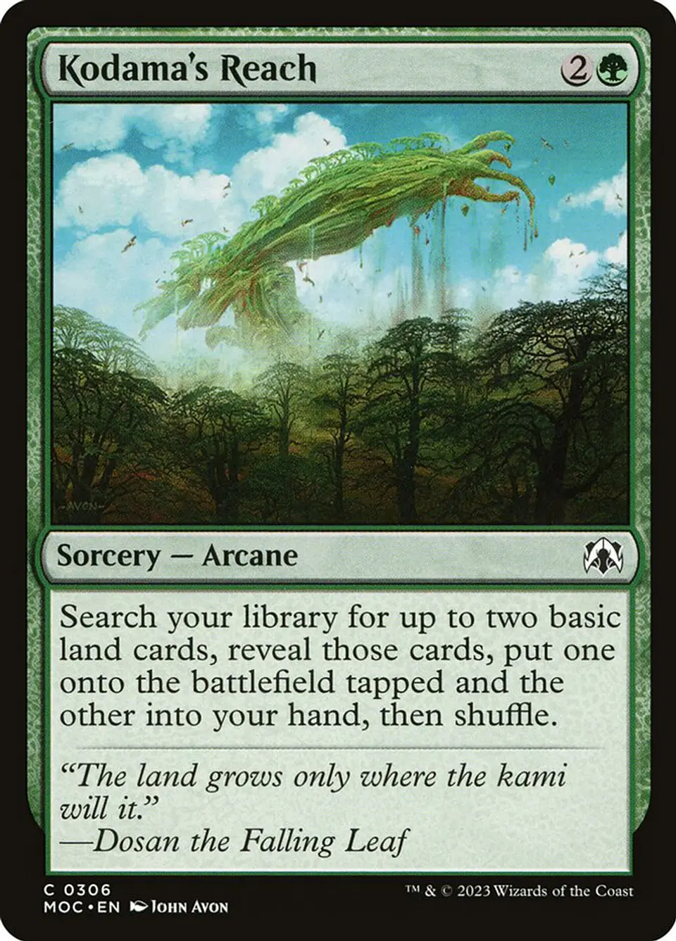 Kodama's Reach 1