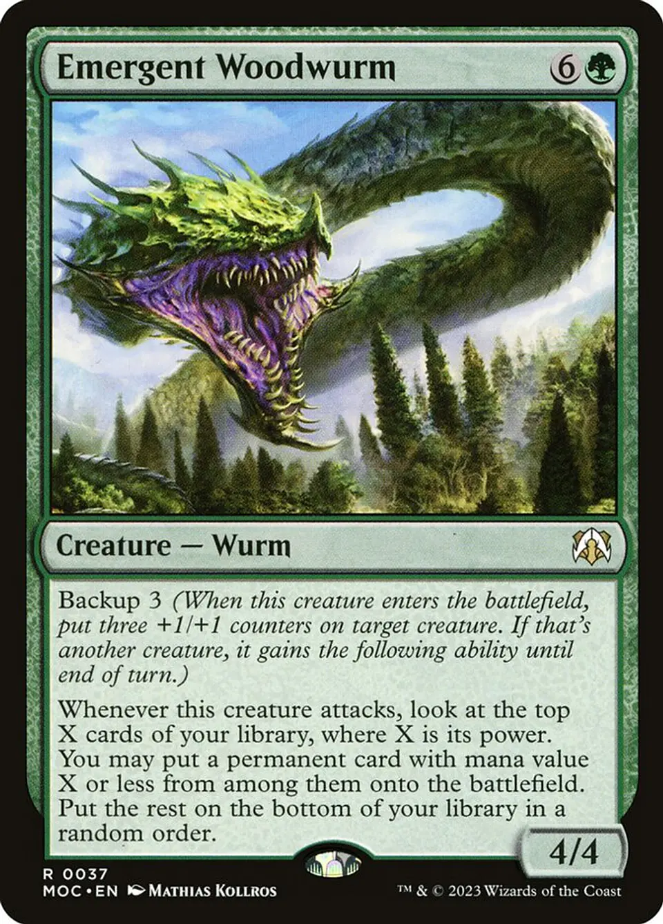 Emergent Woodwurm 1