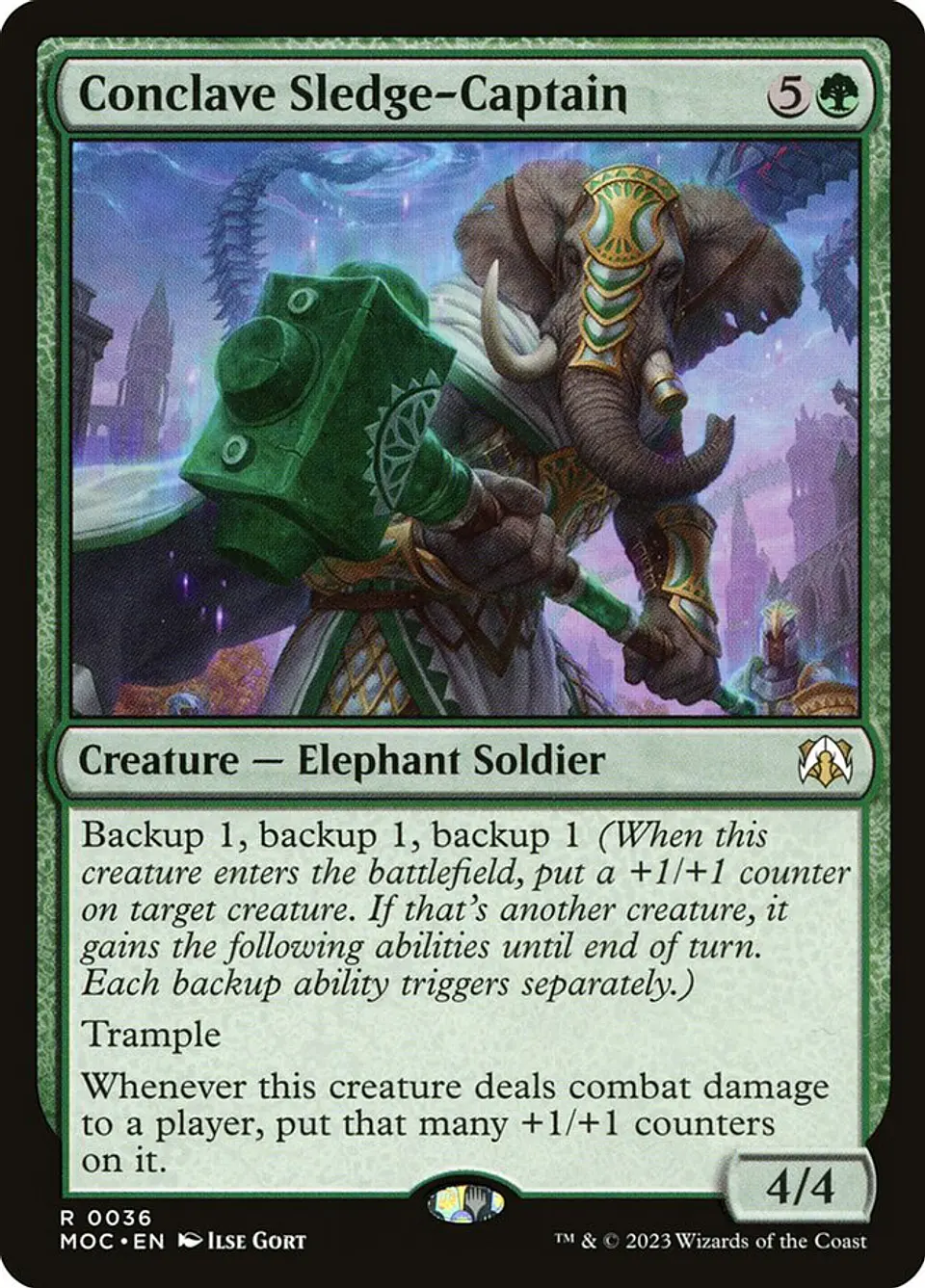 Conclave Sledge-Captain 1