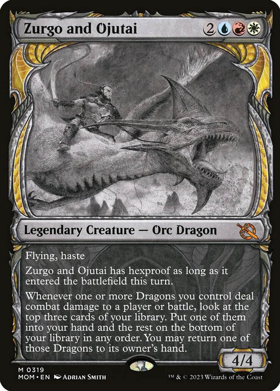 Zurgo and Ojutai (Showcase) 1