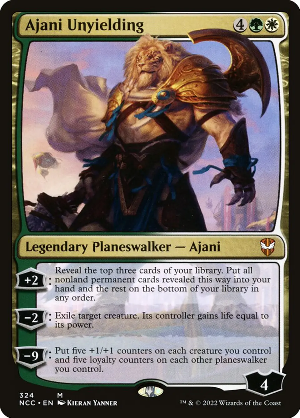 Ajani Unyielding 1