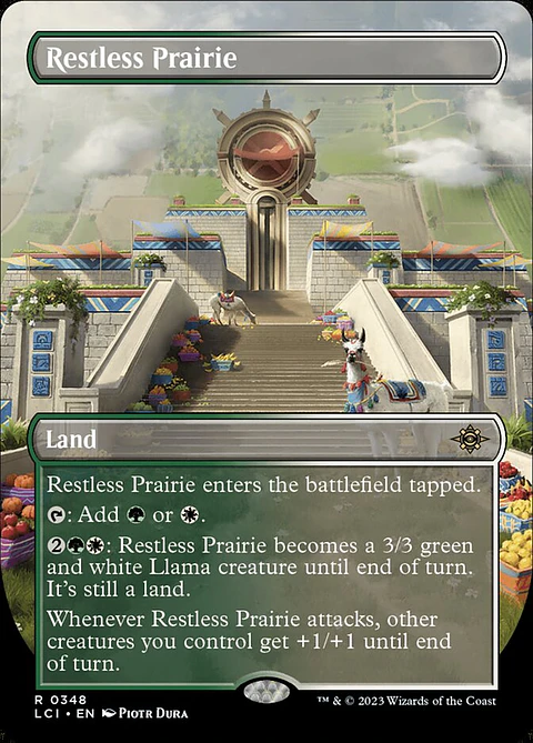Restless Prairie (Borderless)