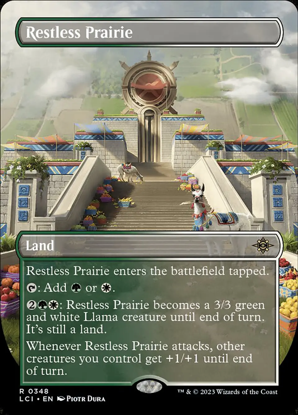 Restless Prairie (Borderless) 1