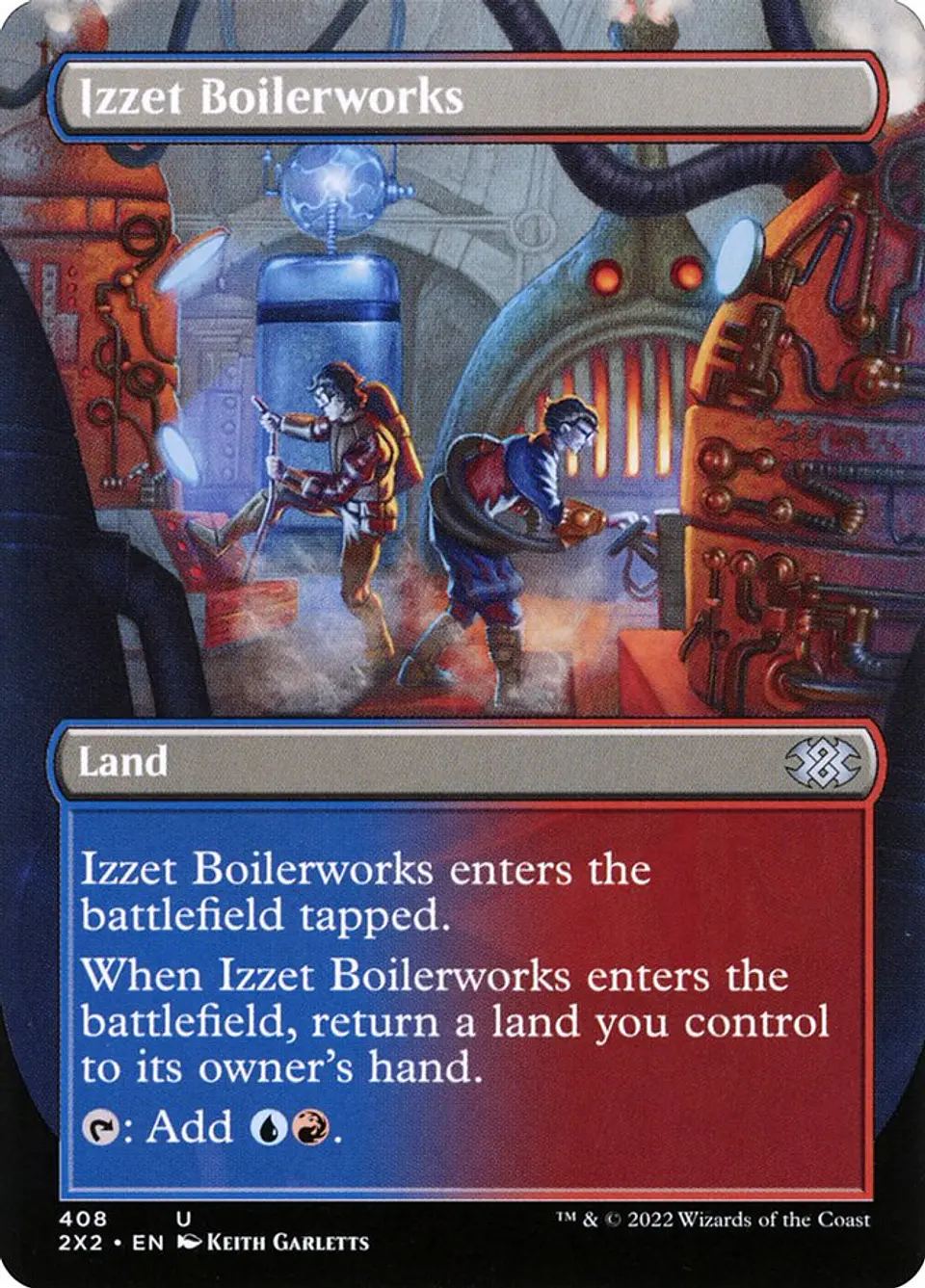 Izzet Boilerworks (Borderless) 1