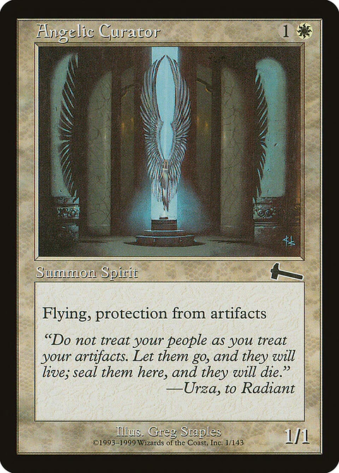 Angelic Curator (Retro Frame)